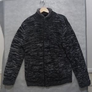 Men's Buffalo David Bitton "Living The Dream" Fleece Lines Full Zipper Jacket XL